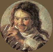 HALS, Frans Boy holding a Flute (Hearing) oil painting